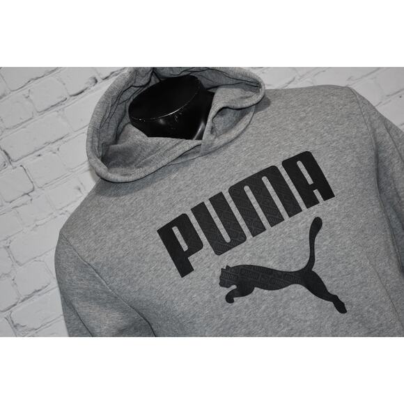 PUMA Hoodie Pullover Mens Size Large Dri-Fit Performance Polyester Front Pocket - Picture 7 of 7